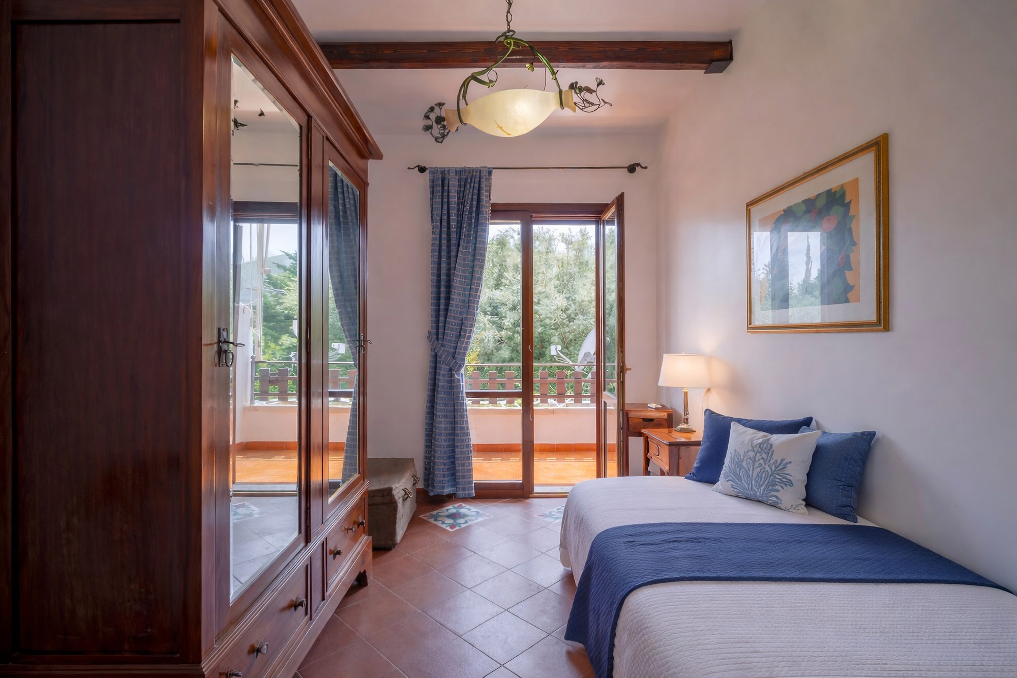 Camera con vista terrazza Villa Harmony Relax